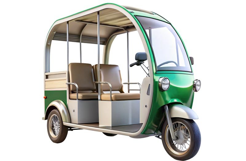 Kinetiq electric rickshaw